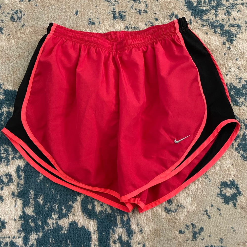 Pink dri fit Nike shorts